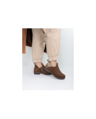 Botins Camel Rasos Ginova com Recorte