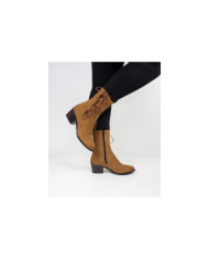 Camel Boots of Lady Ginova with Lateral Wholesalers