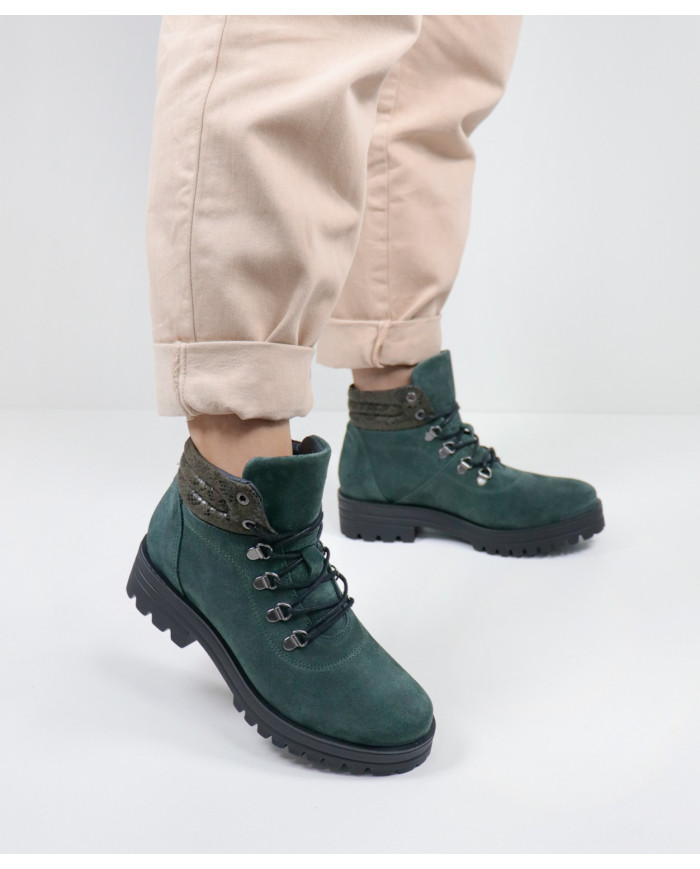 Green Boots Rasos Ginova in Camurça