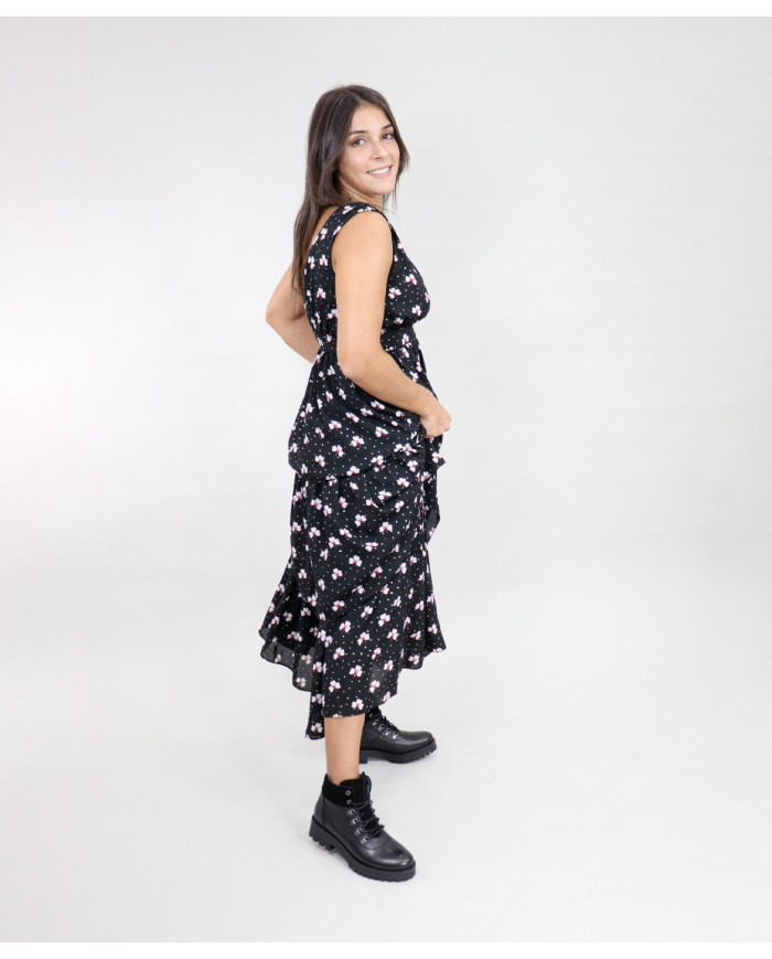 Black Boots Rasos Ginova in Skin