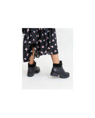 Black Boots Rasos Ginova in Skin