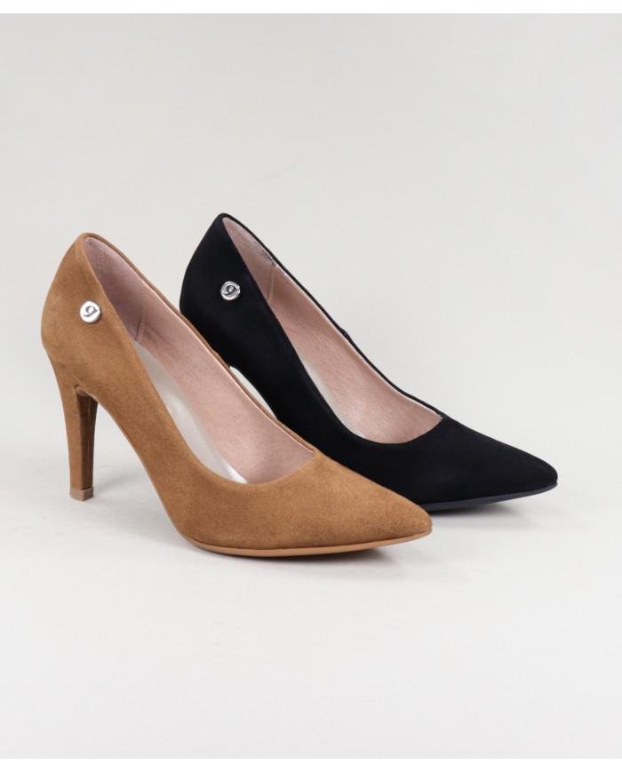 Lady Stilettos in Nobuck Ginova