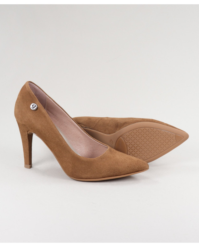 Lady Stilettos en Nobuck Ginova