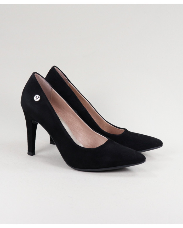 Lady Stilettos en Nobuck Ginova