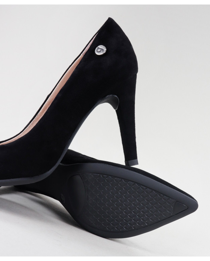 Lady Stilettos en Nobuck Ginova