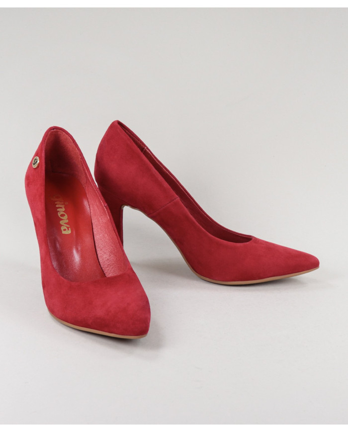 Red Stilettos by Madame Ginova in Camurça