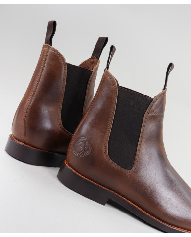 Botas Ginova com Elástico nas Laterais