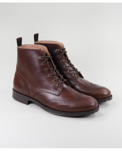 Botas Ginova Estilo Oxford com Atacadores
