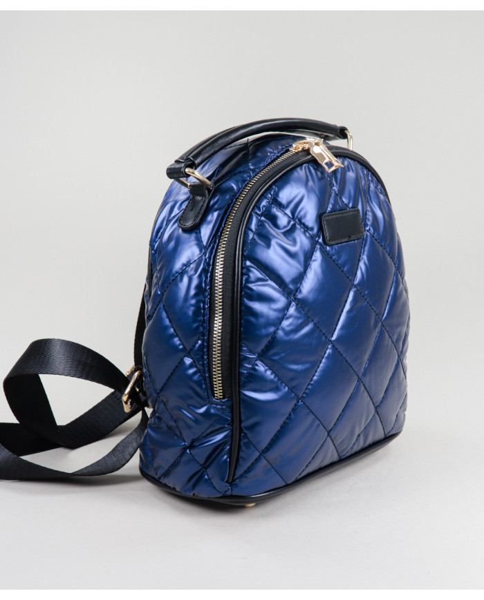 Ladies Blue Backpack Padded