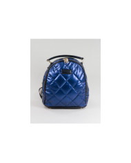 Mochila Azul de Senhora Acolchoada