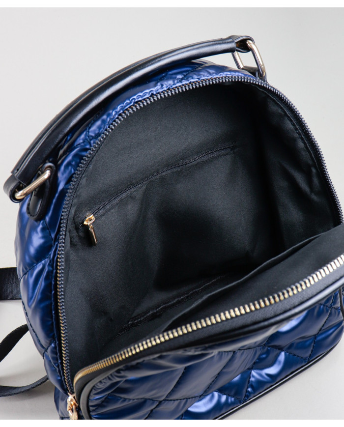 Ladies Blue Backpack Padded