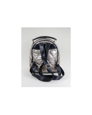 Ladies Silver Backpack Padded