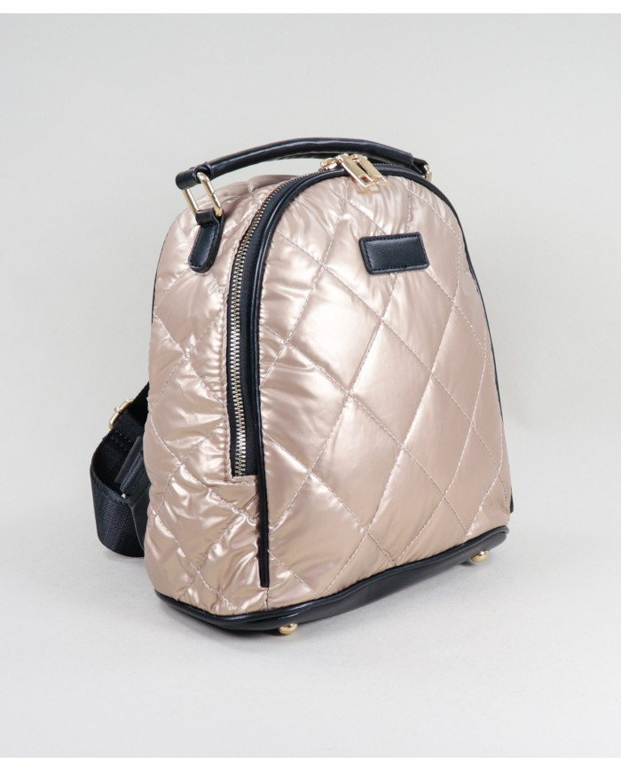 Ladies Gold Backpack Padded