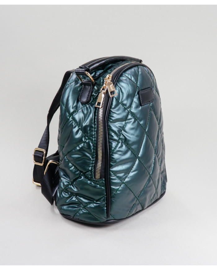 Mochila Kaki de Senhora Acolchoada