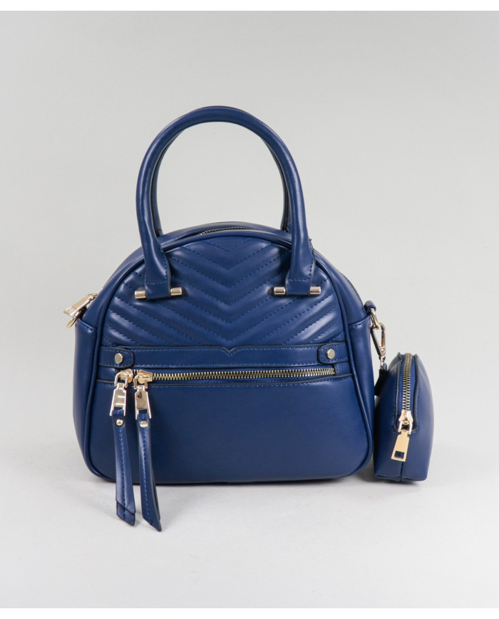 Blue Lady Bag con Mini Wallet