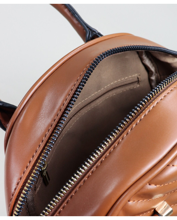 Ladies Camel Bag with Mini Wallet