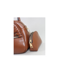 Señoras Camel Bag con Mini Wallet