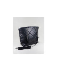 Ladies' Black Suitcase with Handles in Chains