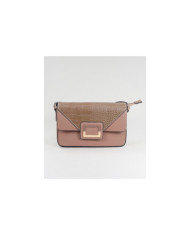 Ma'am Taupe Bag con Imman Button