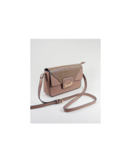 Ma'am Taupe Bag con Imman Button