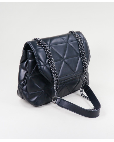 Lady's Black Shoulder Bag