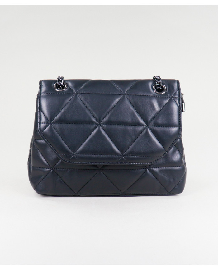 Lady's Black Shoulder Bag