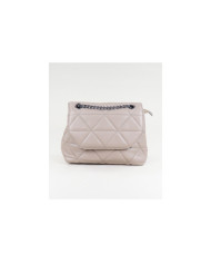 Ladies Taupe Bag with Seams