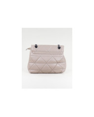 Ladies Taupe Bag with Seams