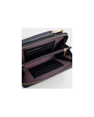 Women's Black Wallet with Mobile Split