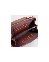 Women's Camel Wallet with Mobile Split