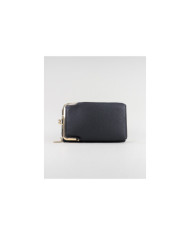 Women's Black Wallet with Mobile Split