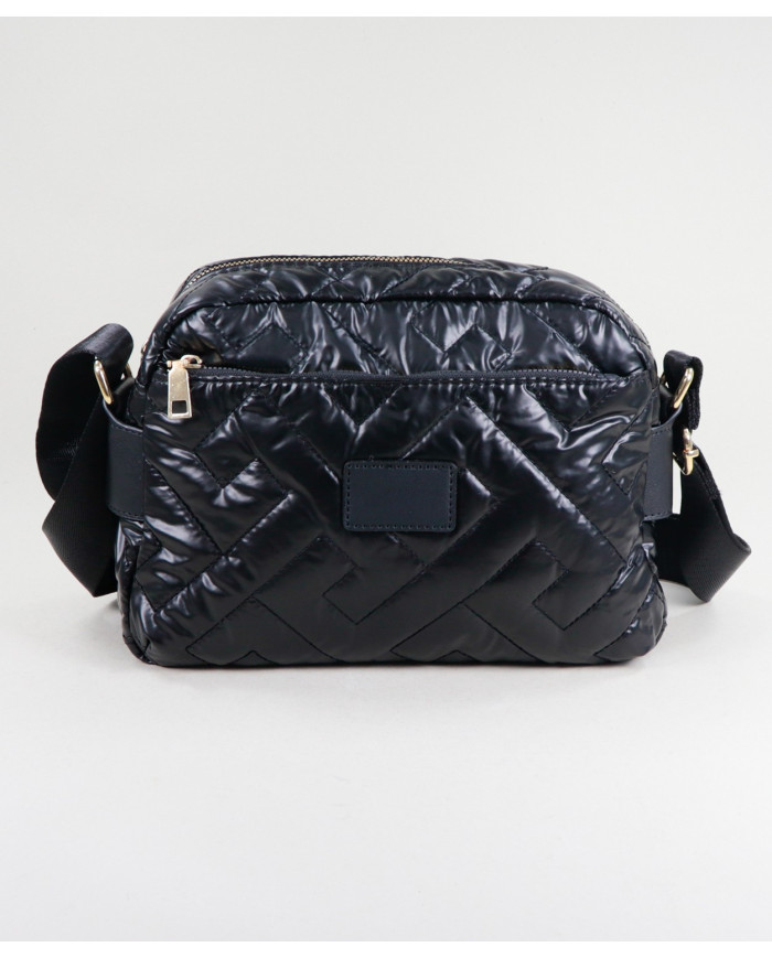 Mala Preta de Senhora Tiracolo Acolchoada