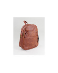 Mochila Camel de Senhora com Bolsa Frontal