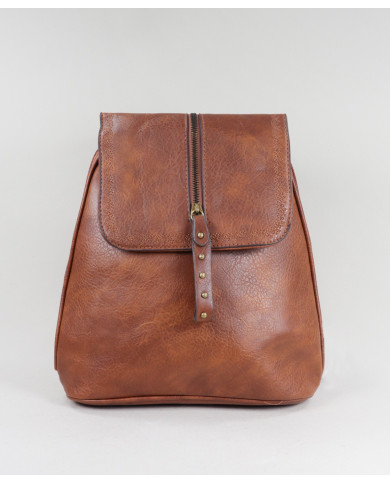 Women's Backpack with Embroidery Detail