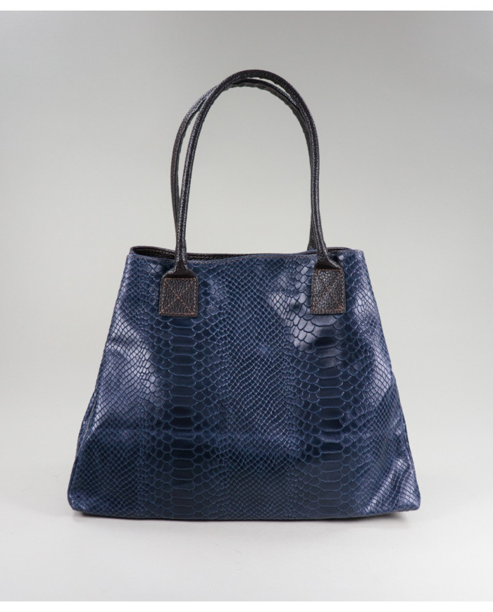 Blue Lady Shopper Case