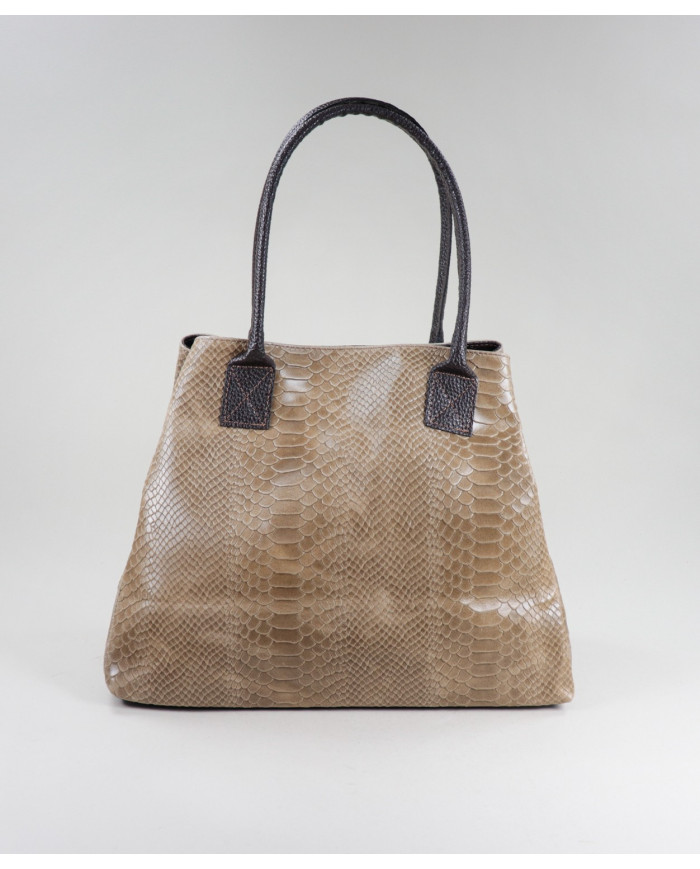Ladies' Taupe Bag Shopper
