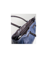 Mala Azul de Senhora Shopper