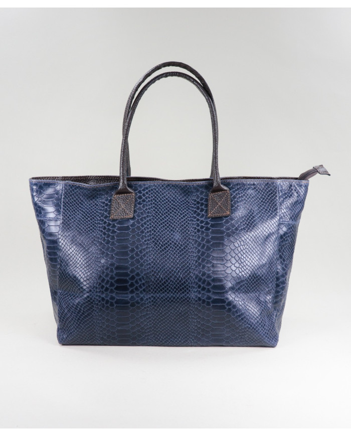 Blue Lady Shopper Caso