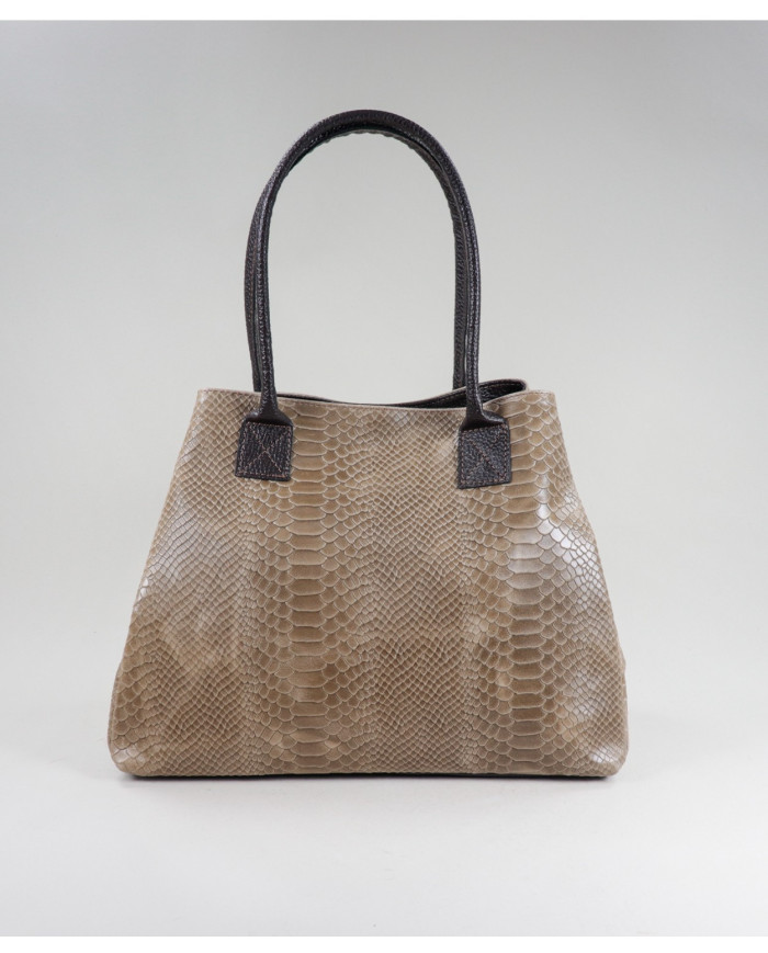 Mala Taupe de Senhora Shopper