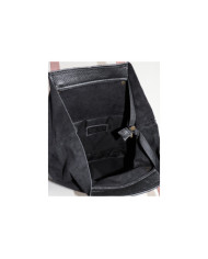 Lady's Black Case of Two Textures