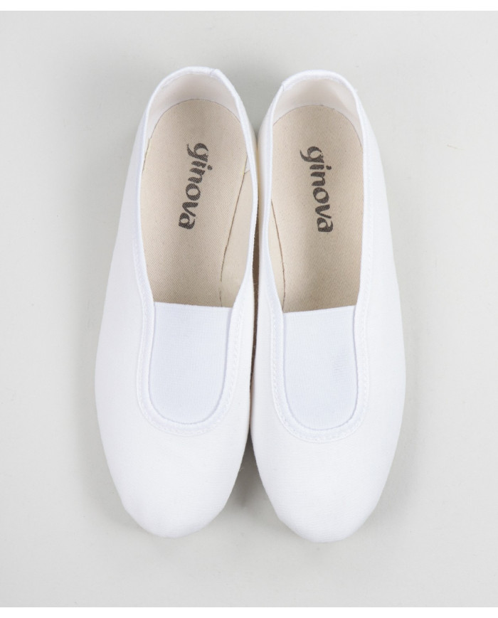 White Sabrinas of Gymnastics Ginova with Elastic