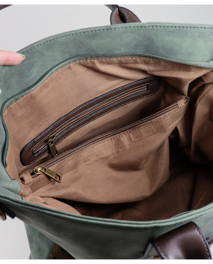 Green Lady Shopper Bolsa con cadena