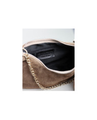 Mala Taupe de Senhora com Bolsinha