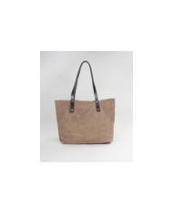 Beige Bag of Lady Shopper in Skin