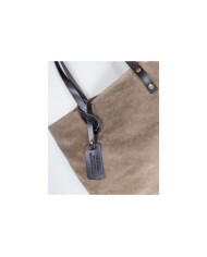 Beige Bag of Lady Shopper in Skin