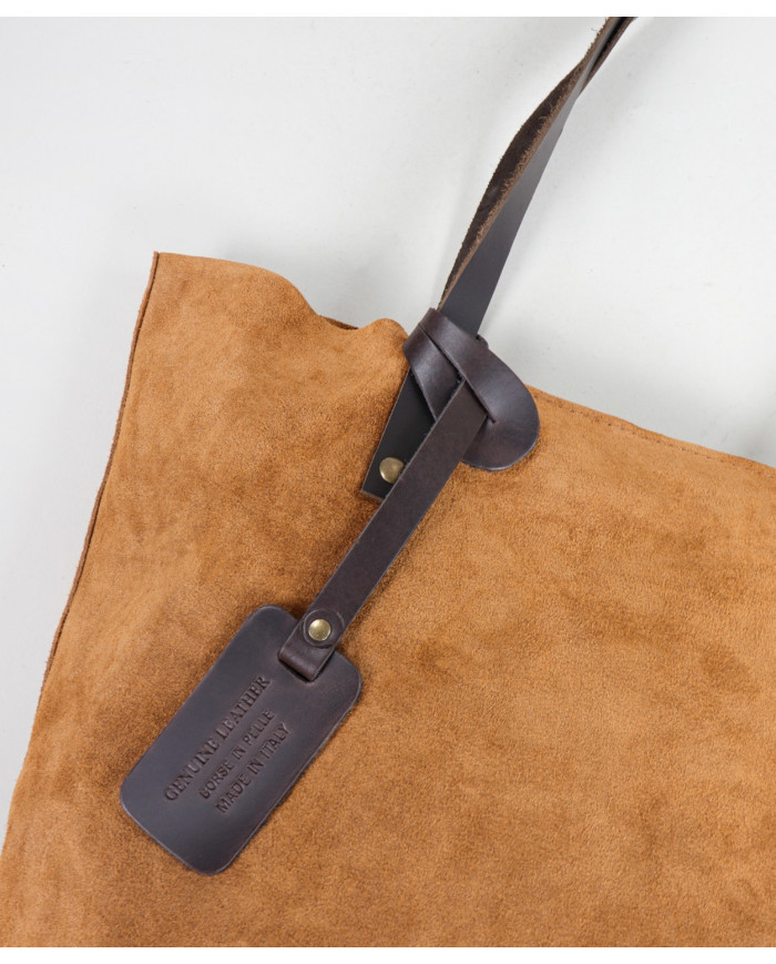 Camel de Senhora Shopper en Skin