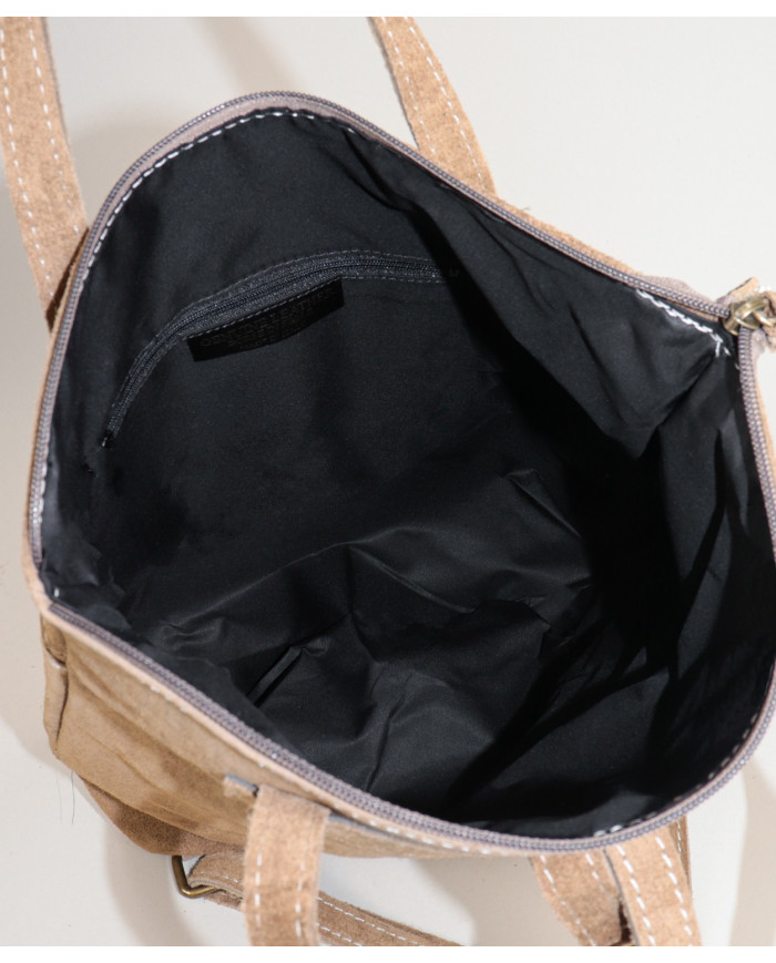 Damas Taupe mochila en Esquí