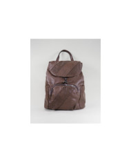 Lady's Brown backpack with Pocket on the Front