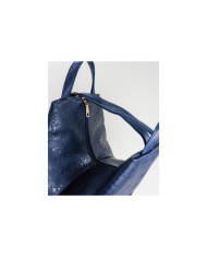 Mochila azul de las mujeres