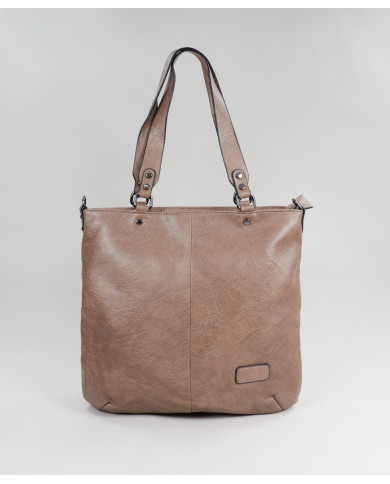Maleta Lady Taupe con Particiones Interiores